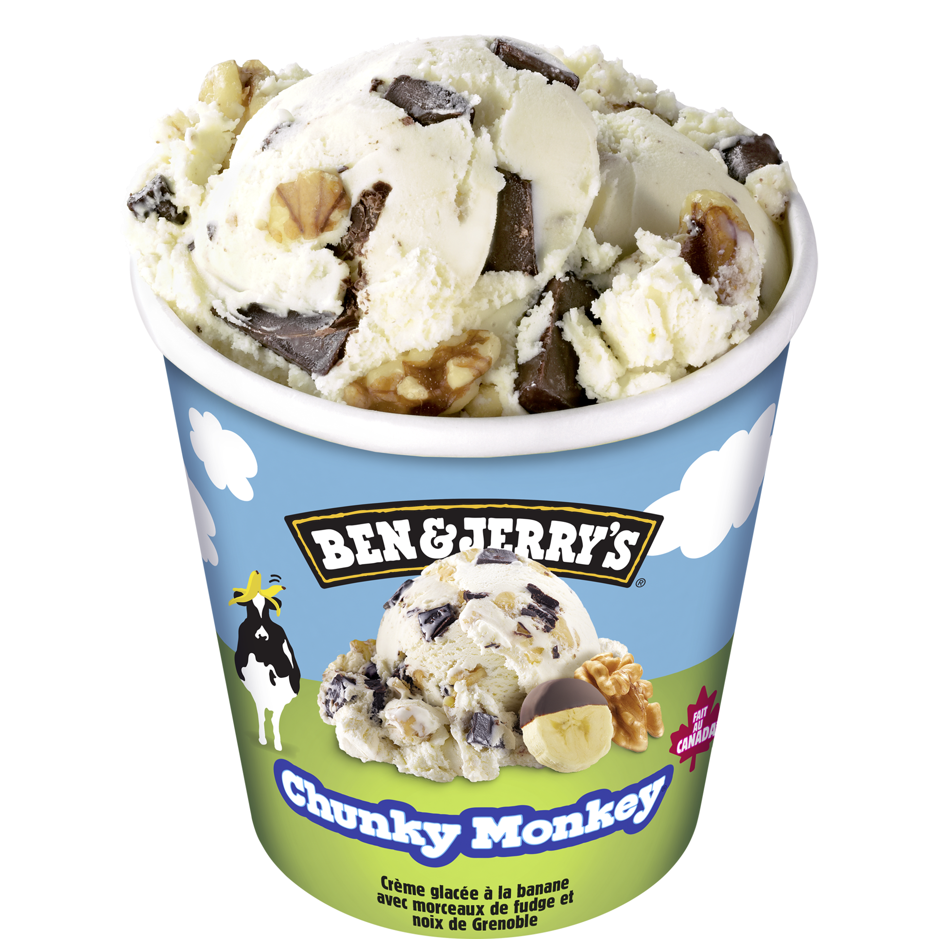 Chunky Monkey® Original Ice Cream Contenants