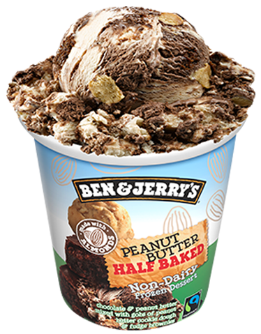 Peanut Butter Half Baked® Non-Dairy Frozen Dessert Pints