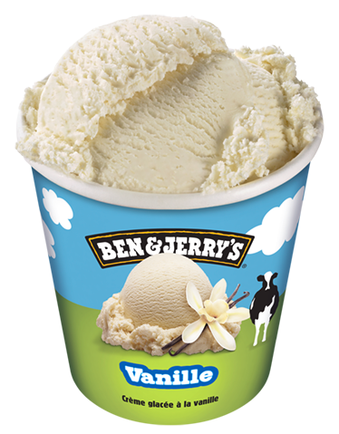 Vanille Original Ice Cream Contenants