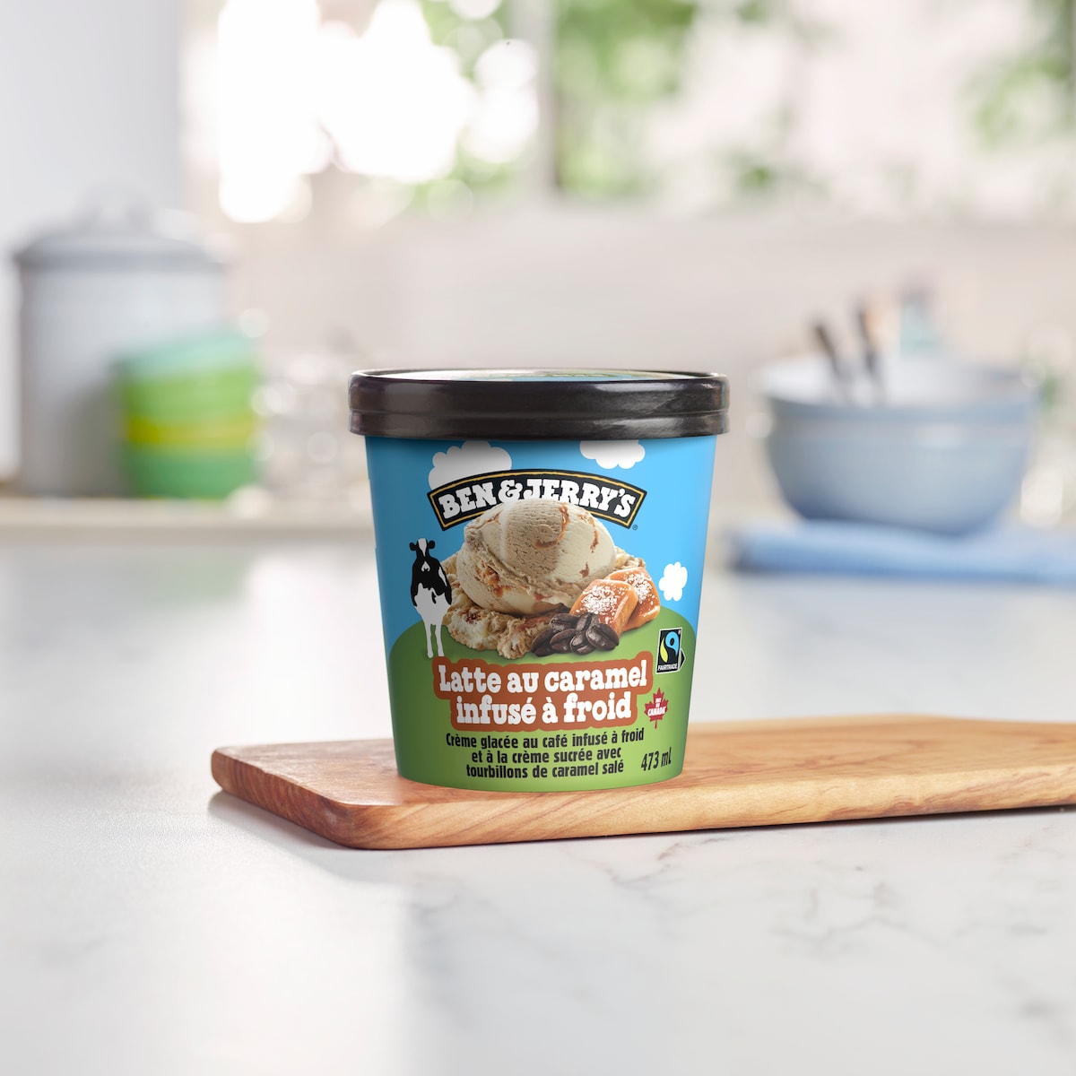 Cold Brew Caramel Latte Ice Cream - Pint 3 / 5