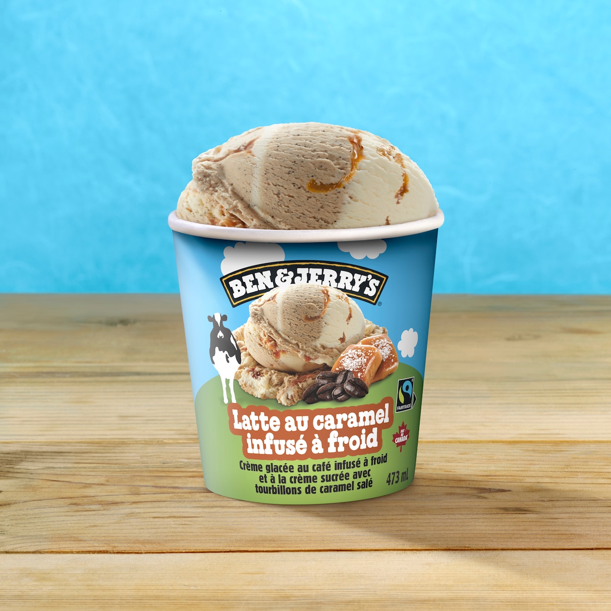 Cold Brew Caramel Latte Ice Cream - Pint 4 / 5