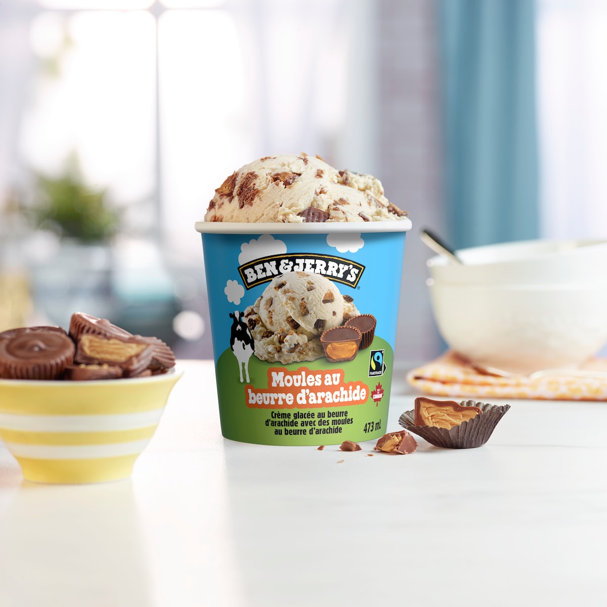 Peanut Butter Cup Ice Cream - Pint 3 / 4